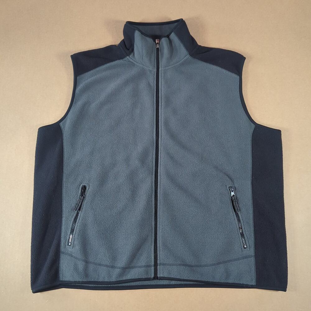 10,000 Ft Above Sea Level Fleece Vest XL Oversized Gorpcore Outdoor Trail